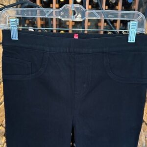 SPANX Black Textured Leggings